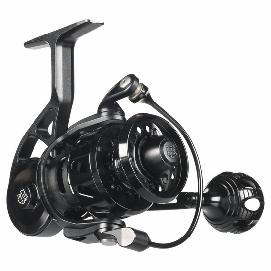 Van Staal VR II Series VRII75B Black Bailed Spinning Reel