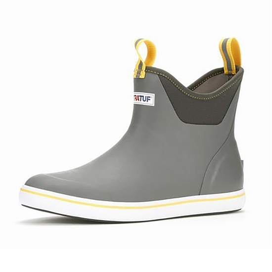 Xtratuf Men's 6 IN Ankle Deck Boot | Gray