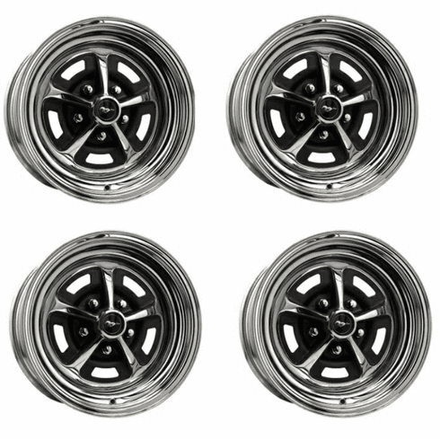 14 X 6 Mustang Magnum 500 Wheel Package