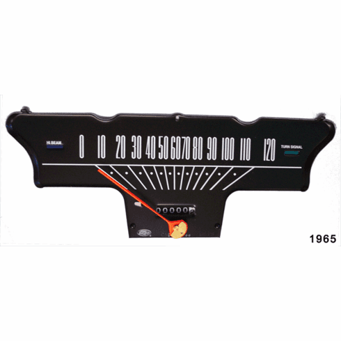 1964-65 Mustang 120 MPH Speedometer