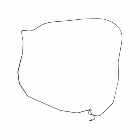 1964-66 Mustang Shelby Front to Rear Brake Lines [Front Disc Brakes, Dual Exhaust]  (OEM Material)