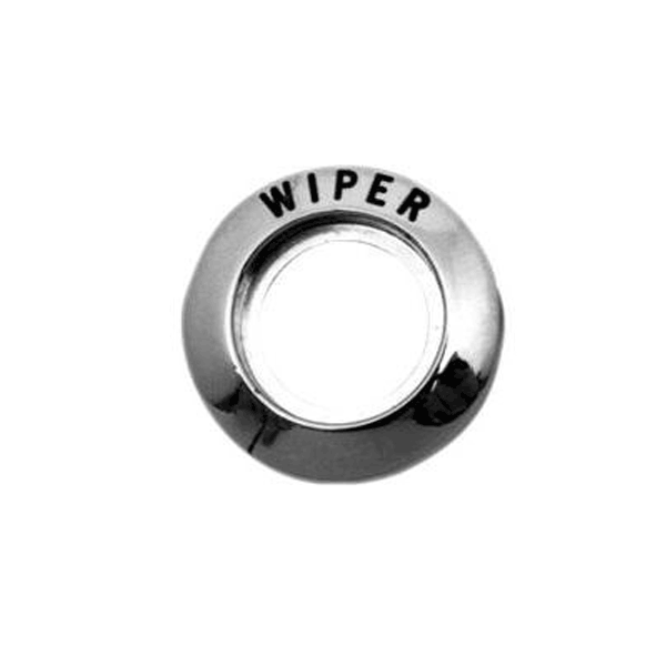 Chrome Windshield Wiper Bezels And Nuts For 1964-1965 Ford Mustang