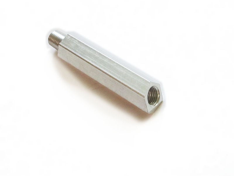 196473 Mustang Shelby Engine Black Oil Sending Unit Fitting Extension