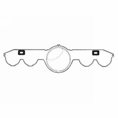 1965-66 Clear Instrument Bezel Lens