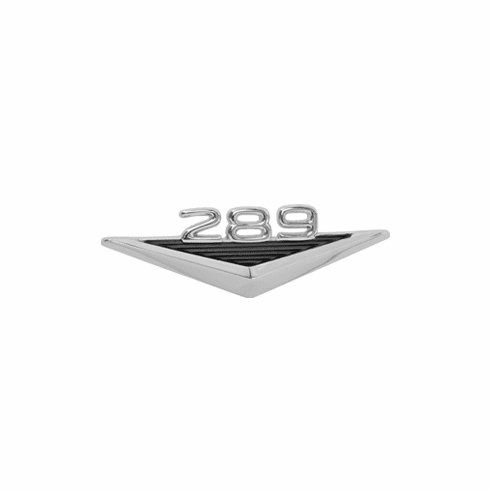 1965-66 Mustang '289' Fender Emblem