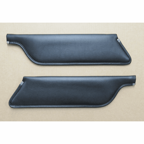1965-66 Mustang Convertible Sunvisors (Black)