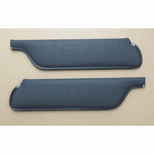 1965-66 Mustang Fastback & Coupe Sunvisors (Black)