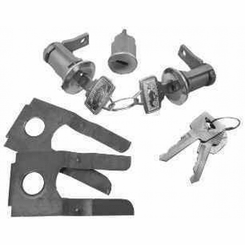 1965-66 Mustang Pony Lock Set