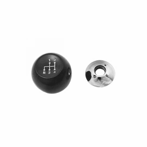 1965-66 Mustang / Shelby Black 4 Speed Shift Knob