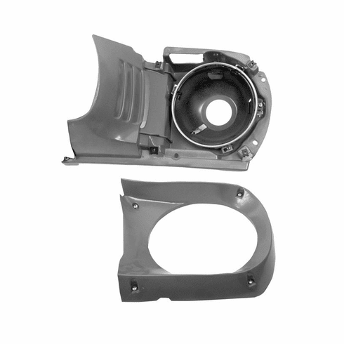 1965-66 Mustang / Shelby Headlight Bucket Assembly LEFT