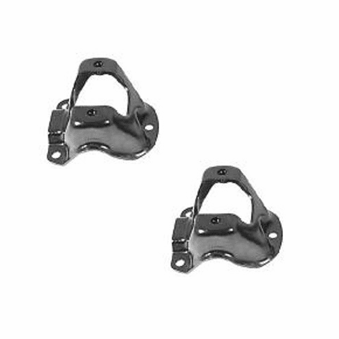 1965-66 Mustang Shock Tower Caps (Black)