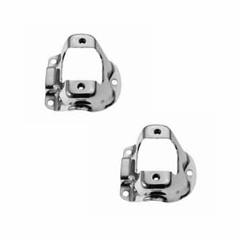 1965-66 Mustang Shock Tower Caps (Chrome)