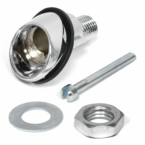 1965-66 Mustang Trunk Lock Chrome Sleeve