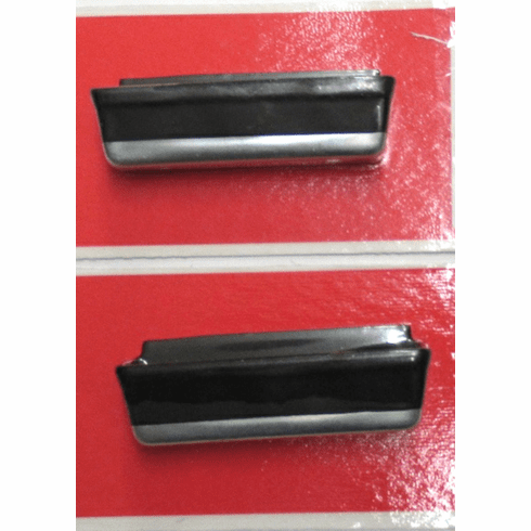 1965-66 Pony & 1967 Deluxe Door Panel Hand Cups (BLACK)