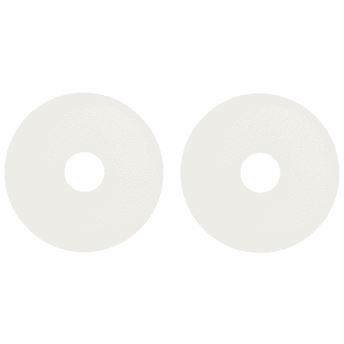 1965-67 Mustang Plastic Disc Rear Window Handle Plate