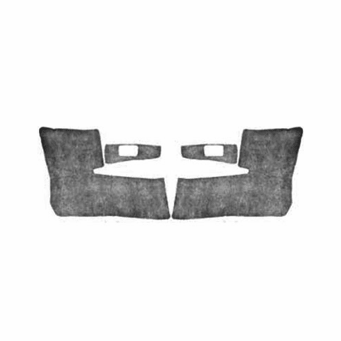 1965-68 Mustang Convertible Quarter Trim Padding Set