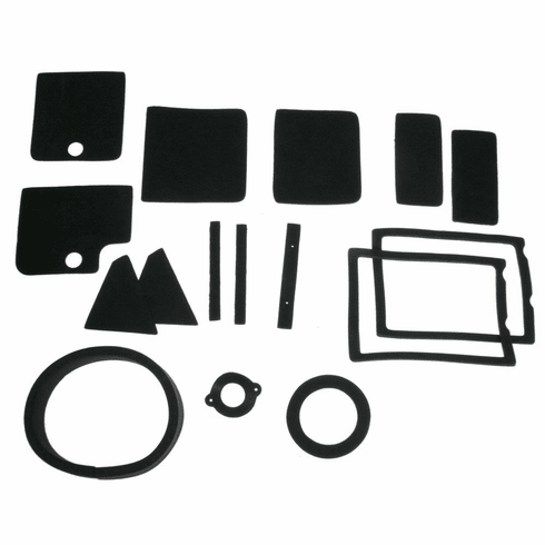 1965-68 Mustang Shelby Without AC Heater Foam Kit