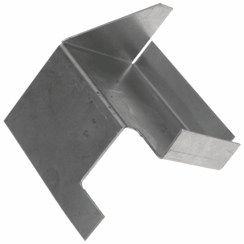 1965-70 Mustang Shelby Convertible Trunk Brace Reinforcement End Piece (LEFT)