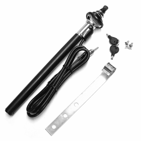 1965-73 Mustang Round Base Locking Antenna