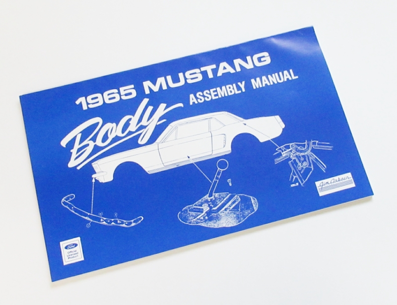 1965 Mustang Body Manual