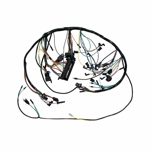 1965 Mustang GT With Gauges Underdash Wiring Harness