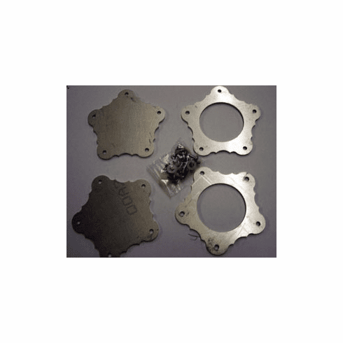 1965 Shelby R-Model Wheel Center Cover Plates