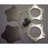 1965 Shelby R-Model Wheel Center Cover Plates