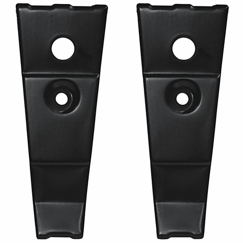 1966 Mustang Grille Support Brackets (With Fog Lamp)