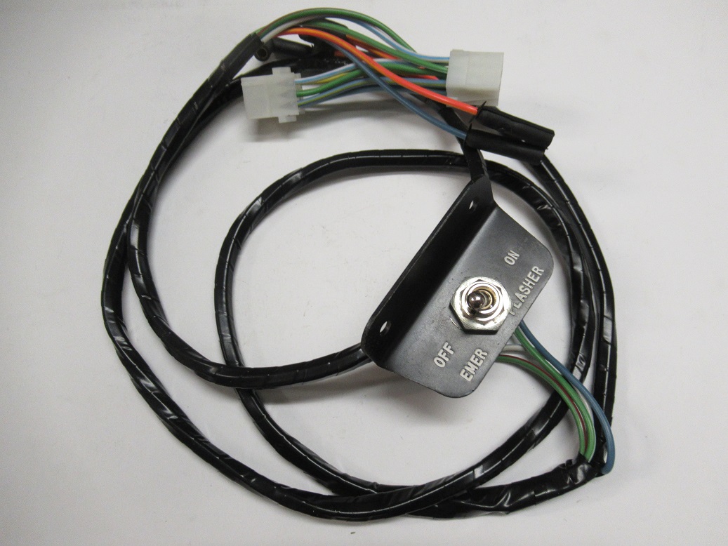 1966 Mustang Shelby Emergency Flasher Switch & Harness (Before 311966)