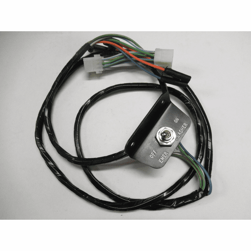 1966 Mustang Shelby Emergency Flasher Switch & Harness (Before 3-1-1966)