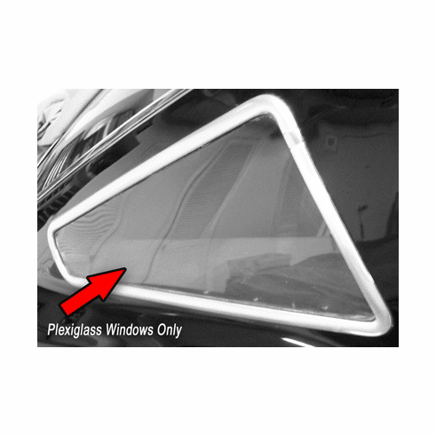 1966 Shelby Quarter Window Plexiglass