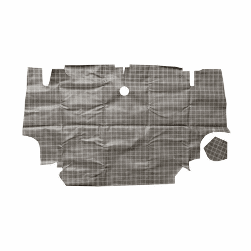 1967-68 Mustang Convertible & Coupe Plaid Trunk Mat