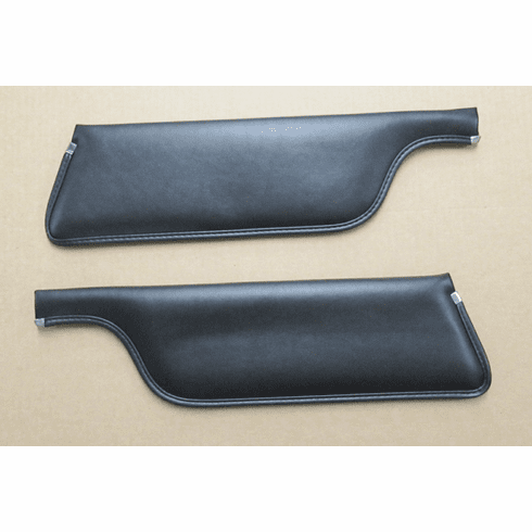 1967-68 Mustang Convertible Sunvisors (Black)