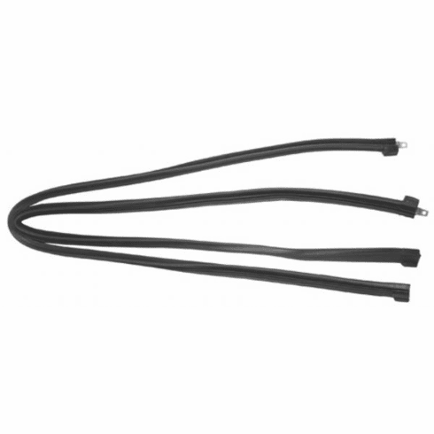 1967-68 Mustang Coupe Roof Rail Weatherstrip