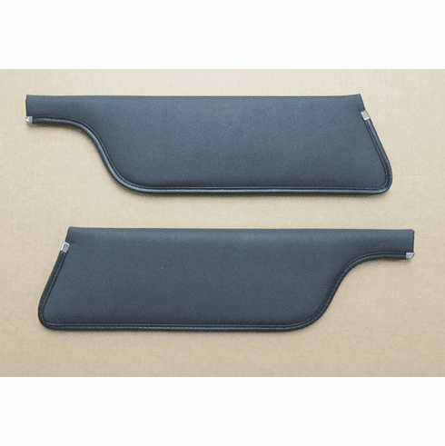 1967-68 Mustang Fastback & Coupe Sunvisors (Black)