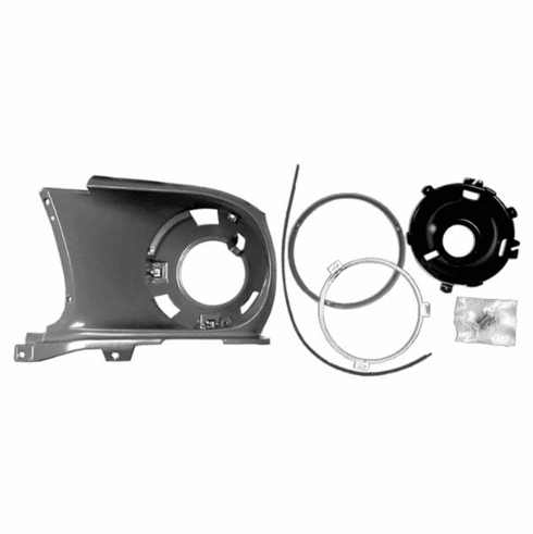 1967-68 Mustang Headlight Bucket Assembly LEFT