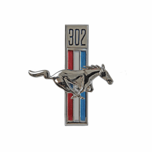 1967-68 Mustang Running Horse 302 (Passenger Side)