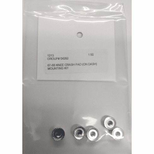 1967-68 Mustang Shelby Dash Knee Pad Mounting Kit