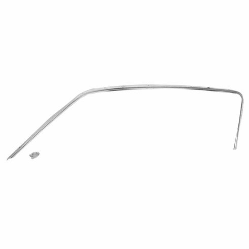 1967-68 Mustang Shelby Fastback Roof Rail Weatherstrip Channel (LEFT)