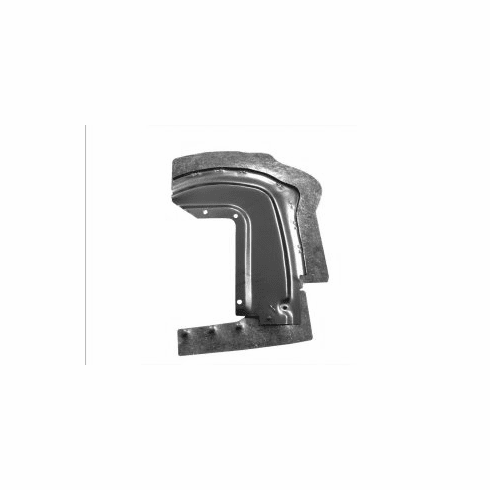 1967-68 Mustang Shelby Front Inner Splash Shield with Rubber (LEFT)