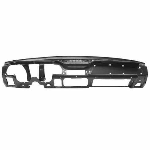 1967-68 Mustang Shelby Metal Dash Panel (With Holes For Knee Pad)