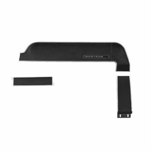 1967-68 Mustang Standard Panel Trim (3 Piece Set)