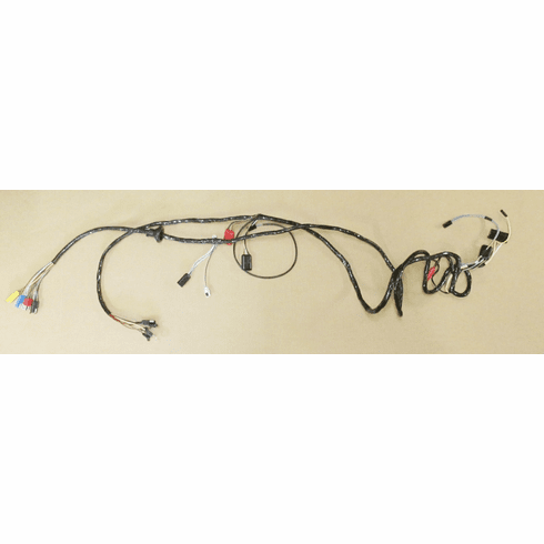 1967 Mustang Firewall to Headlamp Wiring Harness (Without Tach, Without Fog)