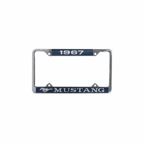 1967 Mustang License Plate Frames (Pair)