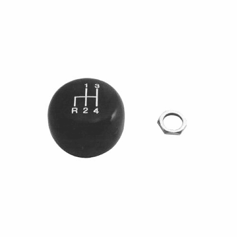 1967 Mustang / Shelby Black 4 Speed Shift Knob