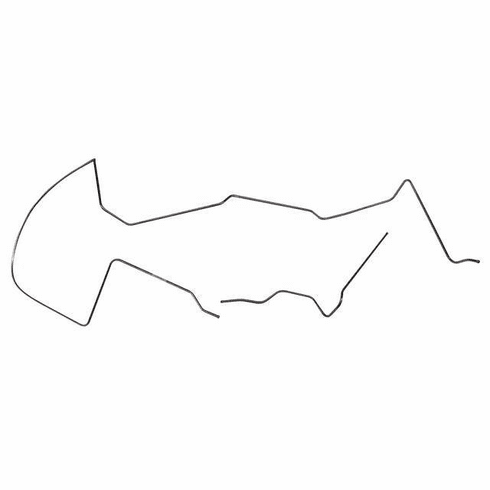 1967 Mustang Shelby Late 2 Piece Fuel Pump to Tank Line (OEM Material)