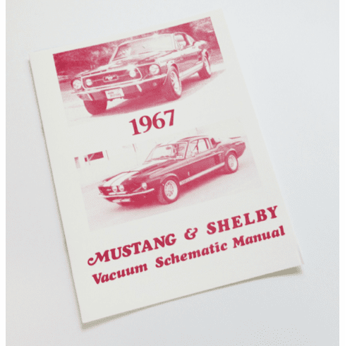 1967 Mustang & Shelby Vacuum Schematic Manual