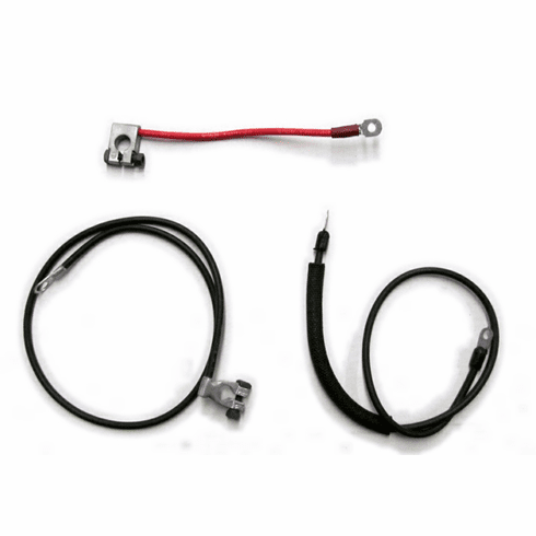 1968-69 Mustang Shelby V8 (Except 428CJ) Battery Cable Set (Concours Quality)