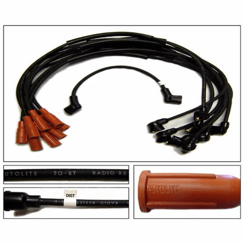 1968-70 Mustang Shelby 428CJ with Smog Spark Plug Wires