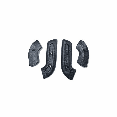 1968-70 Seat Side Hinge Covers (Black)